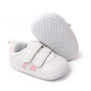 Baby Girl Sneakers Shoes 
Sizes: 0-6/6-12/12-18