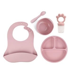 Baby Feeding Set
Color: Light Pink