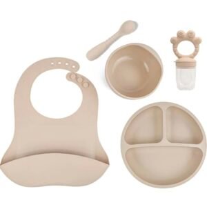 Baby Feeding Set 
Color: Beige