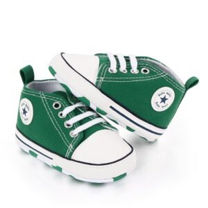 Baby Converse Green Color
Sizes:0-6/6-12/12-18